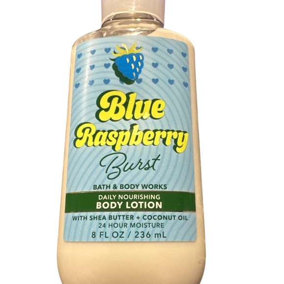 ✨NEW Bath & Body Works Blue Raspberry Burst Lotion- 8 oz | 24Hr Moisture✨ - Picture 1 of 2